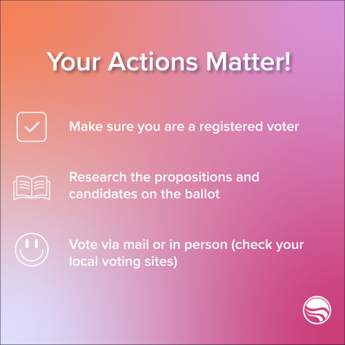 Research the propositions and candidates on the ballot